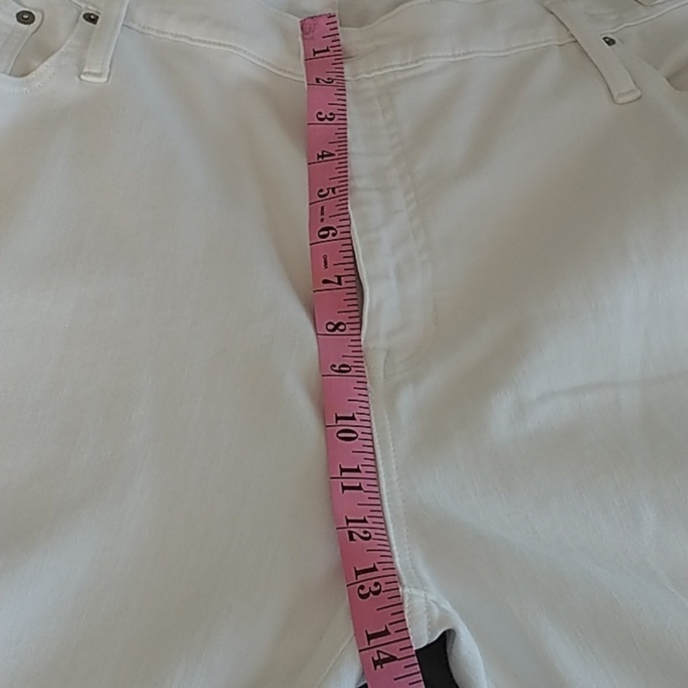 J Crew White Vintage Straight Leg Jeans Plus size 24 - Picture 8 of 9